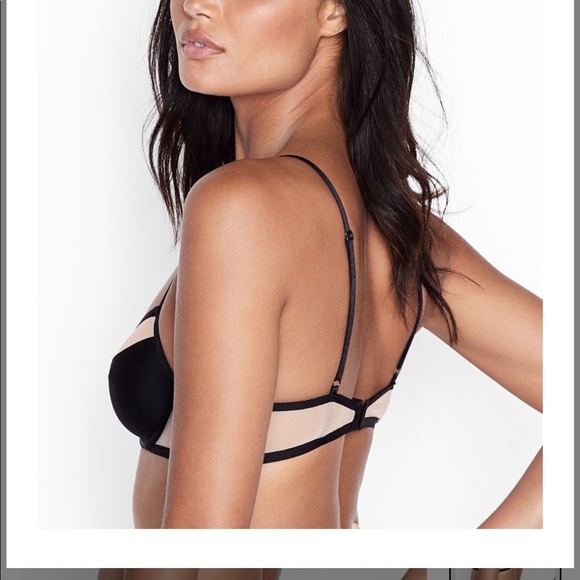 Victoria Secret unlined mesh Demi bra NWT - Picture 3 of 8